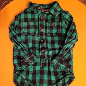 🌑 Kids button up onesis